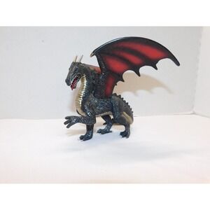 MOJO Steel Dragon 2014 Fantasy Mythical Figure Realistic Toy